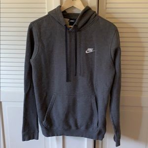 NIKE gray hoodie sweatshirt